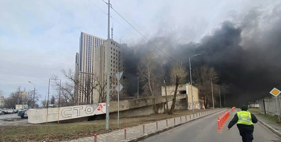 Киев, обстрел, атака, последствия