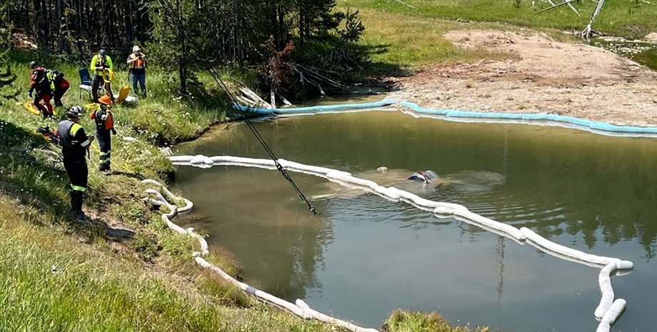 йеллоустоун, йеллоустоун озеро, йеллоустоун авария