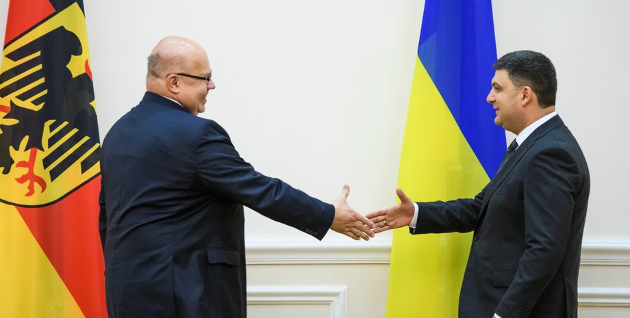 Петер Альтмаер и Владимир Гройсман / Фото: Кабмин