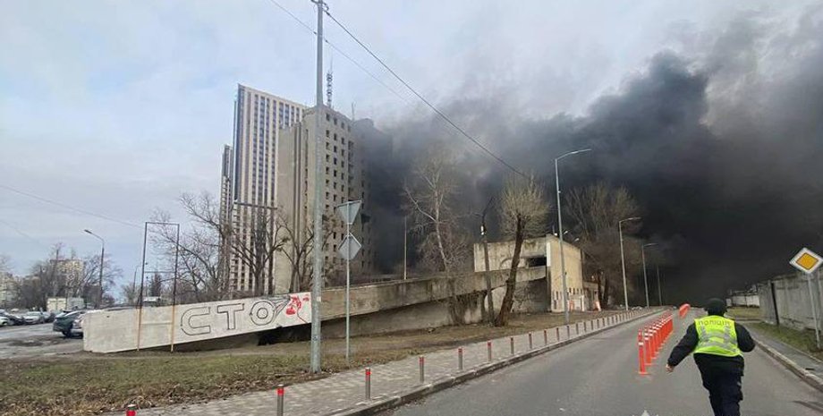 Киев, обстрел, атака, последствия