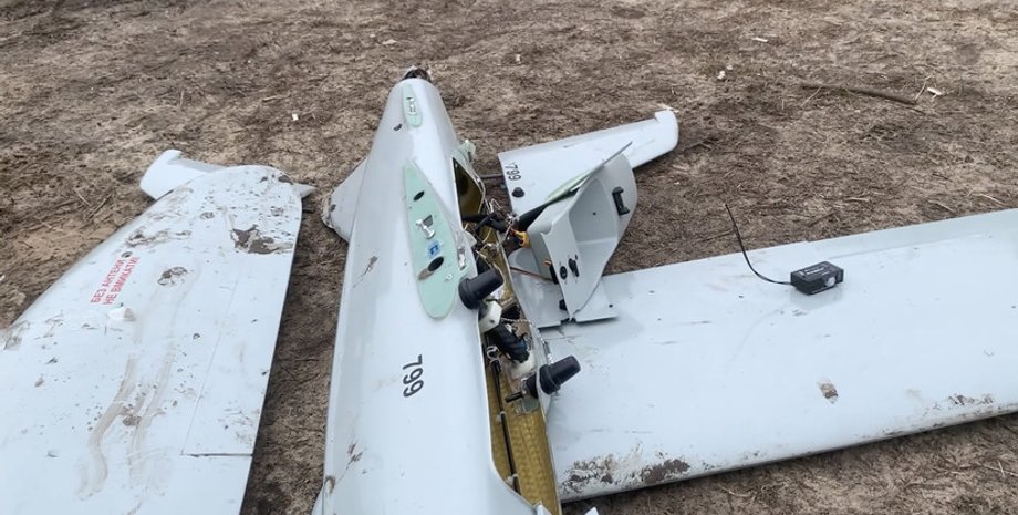 Обломки дрона