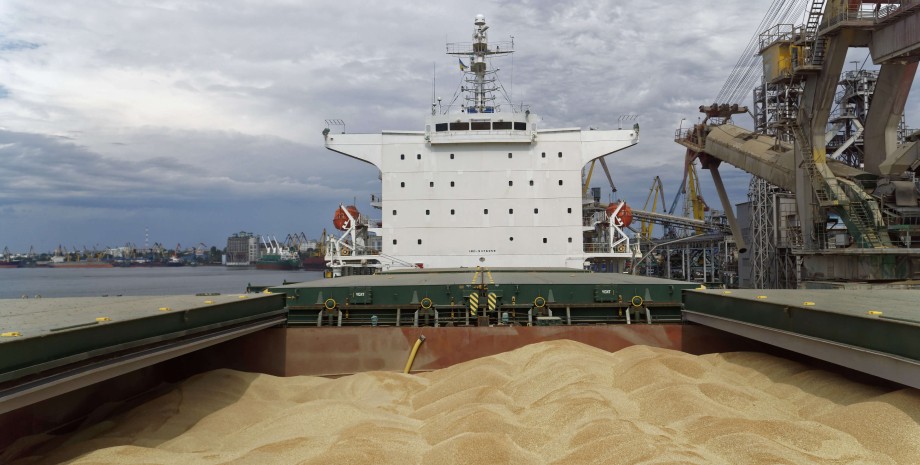 Баржа, зерно, экспорт, торговый баланс, фото
