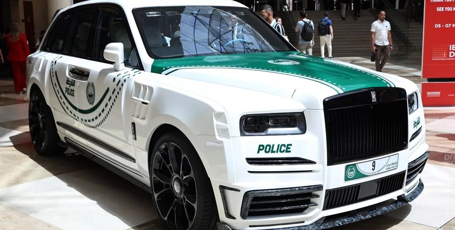 Rolls-Royce Cullinan Mansory, Rolls-Royce Cullinan, полицейский Rolls-Royce, тюнинг Rolls-Royce, кроссовер Rolls-Royce