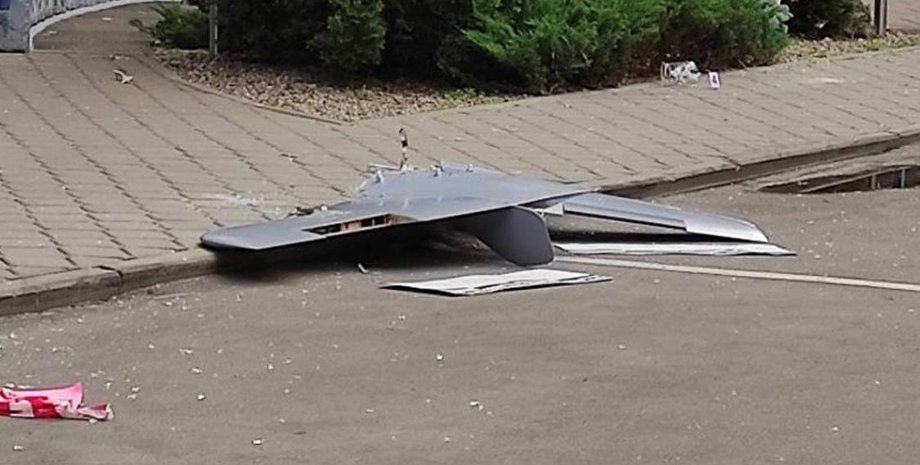 Уламки, БПЛА, дрон, безпілотник, Москва,