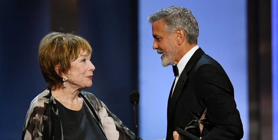 Ширли Маклейн и Джордж Клуни Ширли Маклейн, Джордж Клуни