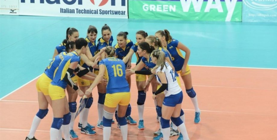 Женская сборная Украины / Фото: cev.lu