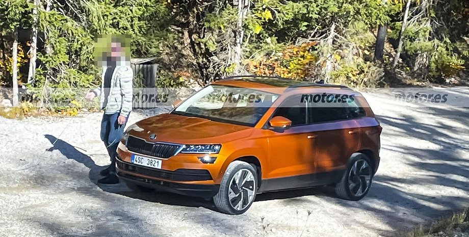 Skoda Karoq 2022, новый Skoda Karoq, Skoda Karoq, кроссовер Skoda