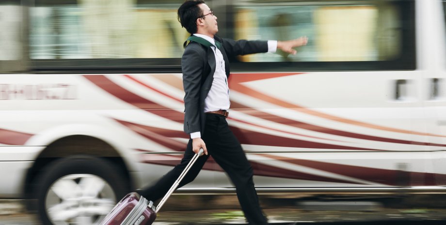 мужчина, опоздание, опаздывает