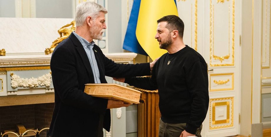 Петр Павел, президент Чехии, Петр Павел и Владимир зеленский