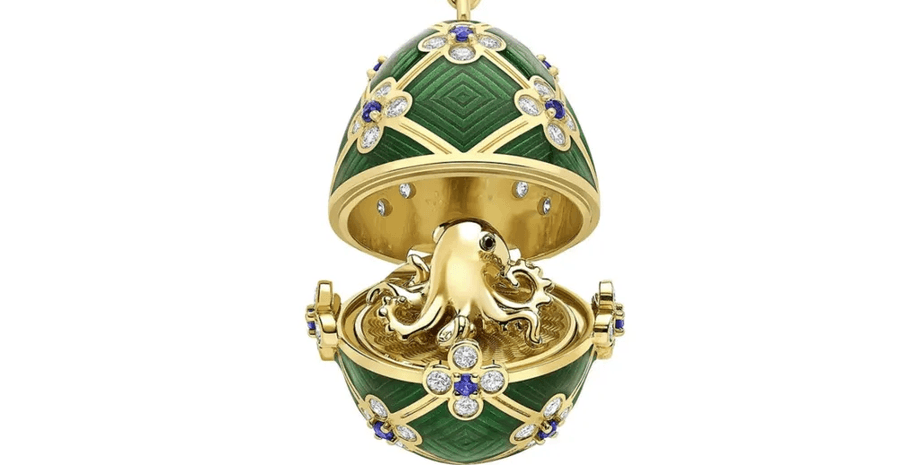 Вор проглотил кулон в форме яйца фаберже