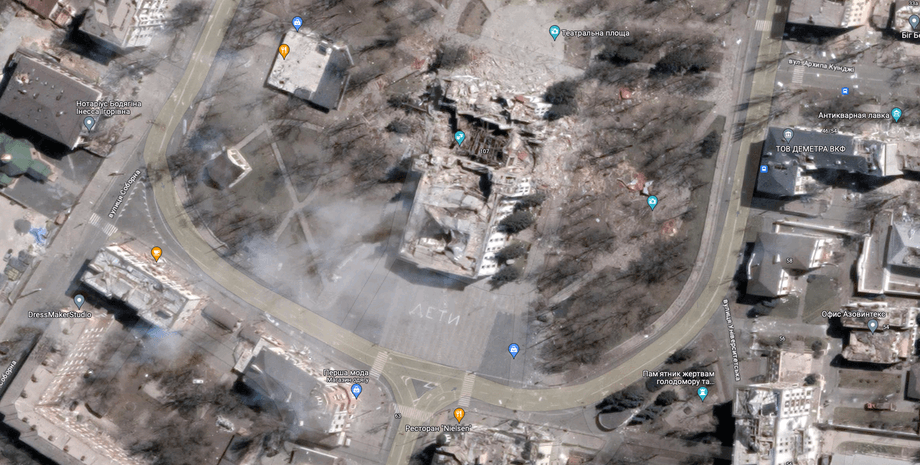 разрушенный мариуполь