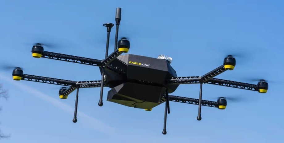Дрон Eagle One для захвата БПЛА Дрон, БПЛА, беспилотник, Eagle One, AUDROS