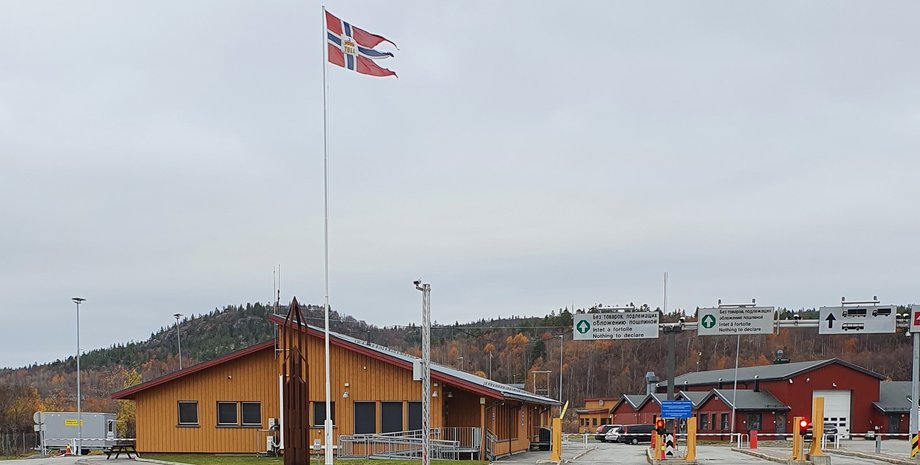 Норвегия, пункт пропуска, Россия