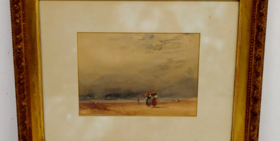 Потерянный шедевр, пенсионер, Великобритания, аукцион, картина, художник, художники, произведения искусства, фото