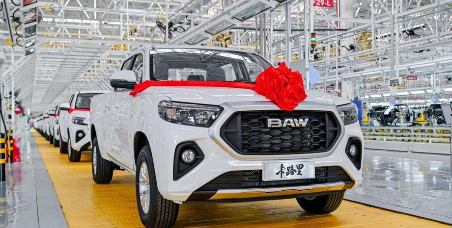 BAW Calorie, пикап BAW, китайский пикап, новый BAW Calorie, дешевый пикап