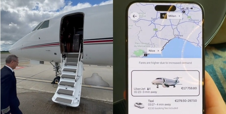Блогер заказал частный самолет, деньги, евро, перелет, самолет, самолет Uber, пилот самолета