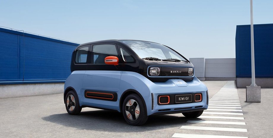 Новый Baojun Kiwi, Baojun Kiwi, Baojun Kiwi 2022, электромобиль Baojun Kiwi