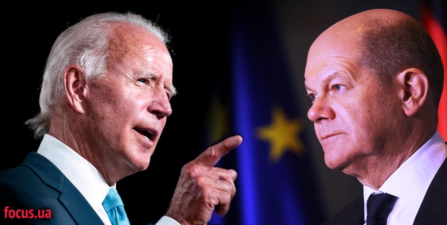 Джо Байден, Олаф Шольц Джо Байден, Олаф Шольц, заявление Байдена, заявление Шольца, Украина в НАТО