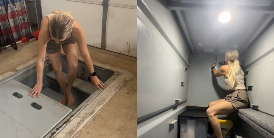 Бункер под домом, бункер Судного дня, Долина торнадо, режим выживания, маленький бункер, бункер в гараже, штормовое убежище