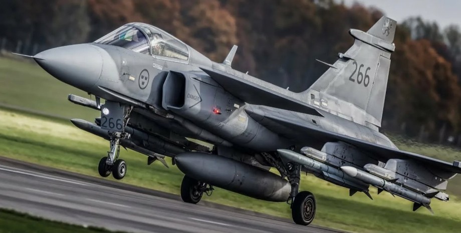 літак JAS-39 JAS-39, винищувач Saab JAS-39 Gripen, винищувач Saab, багатоцільовий винищувач, винищувач четвертого покоління