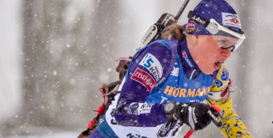 Анастасія Меркушина, біатлон, срібло, Польща, чемпіонат Європи