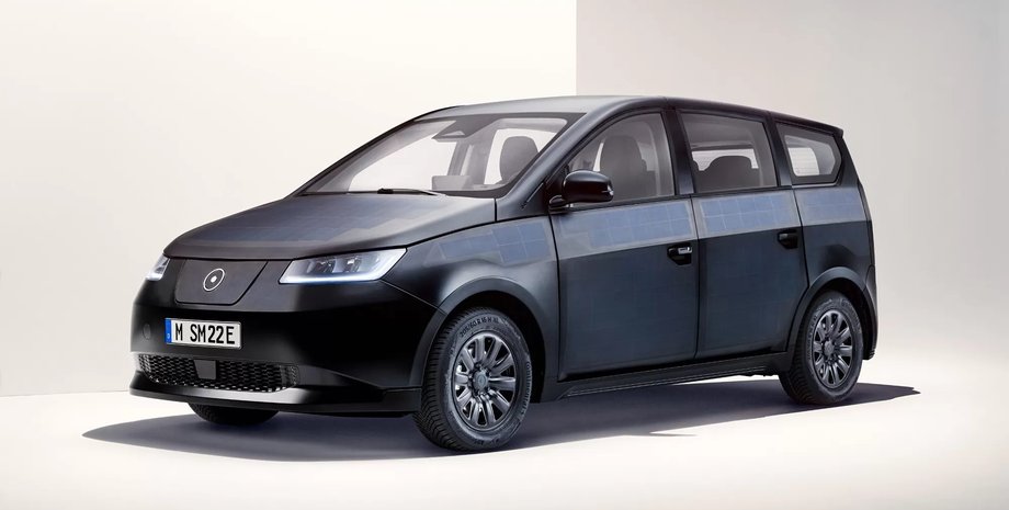 Sono Sion, Sono Motors, электромобиль Sono Sion, электрокар Sono Sion, солнечные батареи, авто на