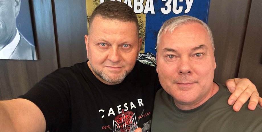 Валерий Залужный, Сергей Наев, Залужный и Наев, Залужный поздравил Наева, день рождения Сергея Наева