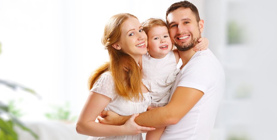 улыбка, семья, фото