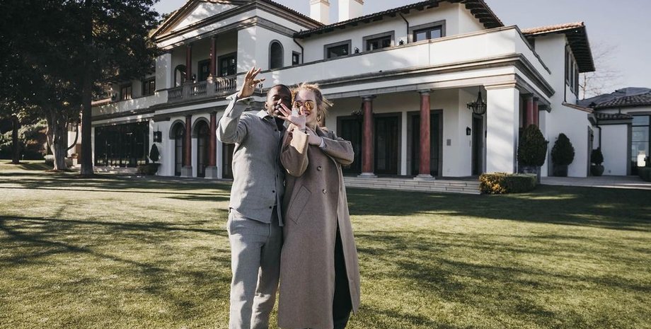 адель, адель купила имение сильвестра сталлоне, адель женится, на ком встречается адель