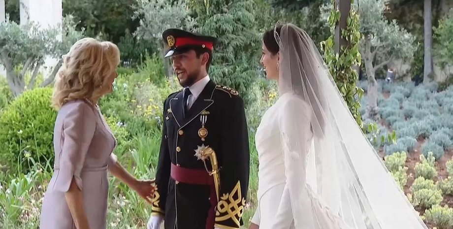 джилл байден, ешлі байден, принц хусейн, весілля принца хусейна