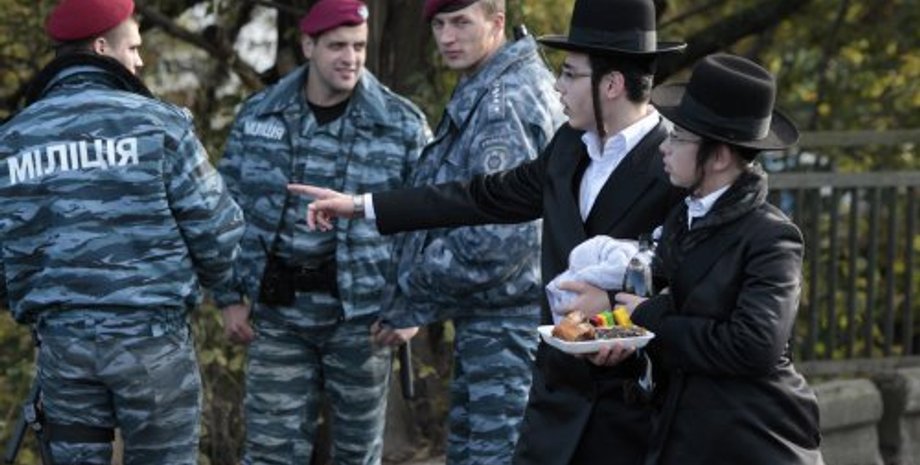 Хасиды в Умани / Фото: УНИАН