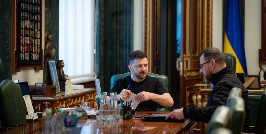 Владимир Зеленский и Игорь Клименко и Владимир Зеленский