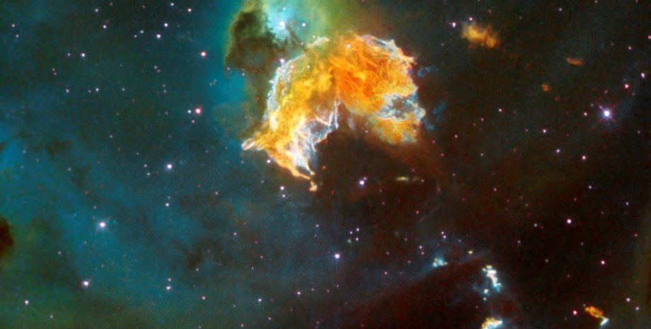 N 63A, сверхновая, остаток сверхновой, Большое Магелланово Облако