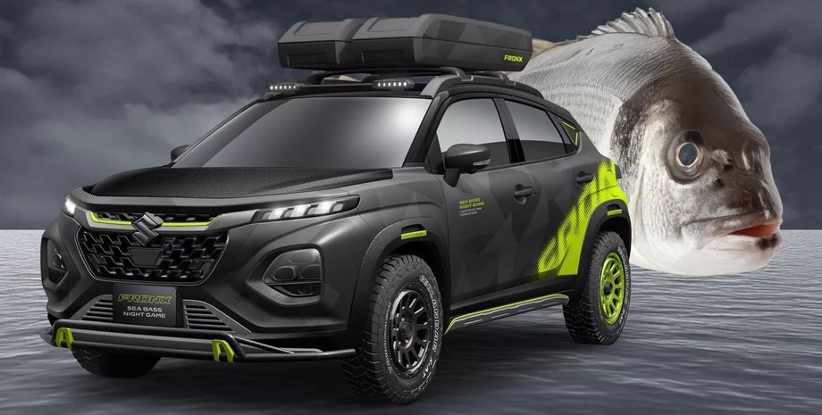 Suzuki Fronx Sea Bass Night Game, Suzuki Fronx, новый Suzuki Fronx, кроссовер Suzuki