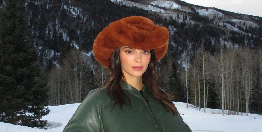 кендалл дженнер, кайли дженнер, зимний образ, модный выход, модный образ, аспен