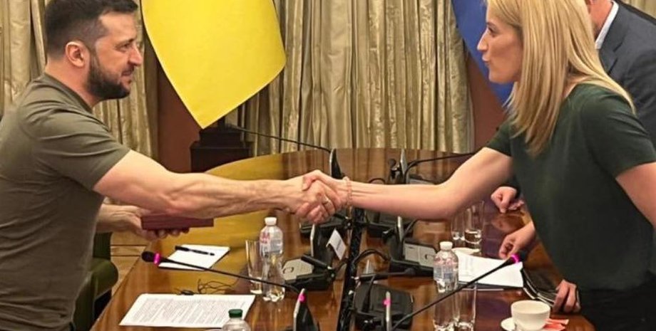 Метсола и Зеленский , премия сахарова,