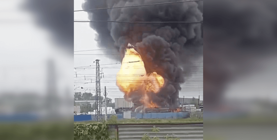 Нижний Новгород пожар, горит химзавод, пожар химзавод, взорвалась цистерна, взрыв цистерны, пожар на химзаводе Нижний Новгород