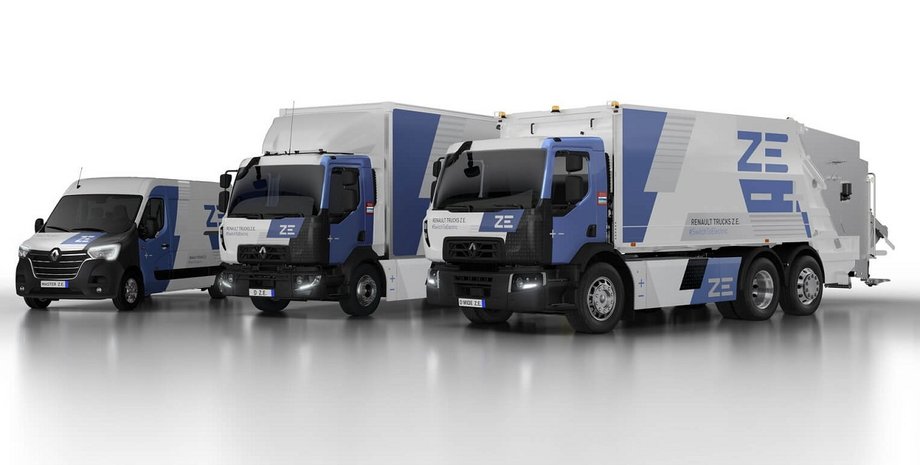 Вантажні електромобілі Renault, електромобілі Renault, Renault Master ZE, Renault D ZE