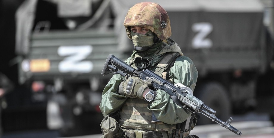 Солдат окупаційного угруповання ЗС РФ
