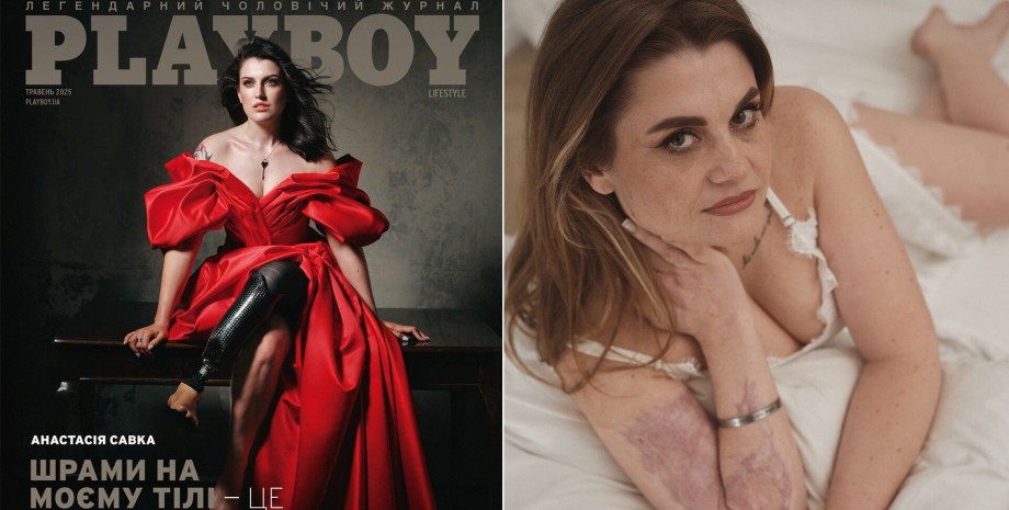 Украинки со шрамами войны в Playboy Украинки со шрамами войны в Playboy