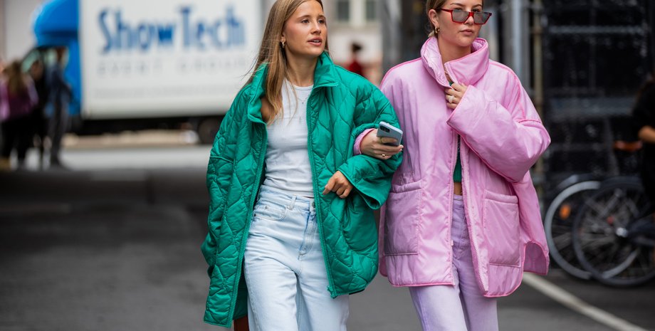 короткий пуховик, тренд осені 2021, тренди осені 2021, пуховики, модні пуховики