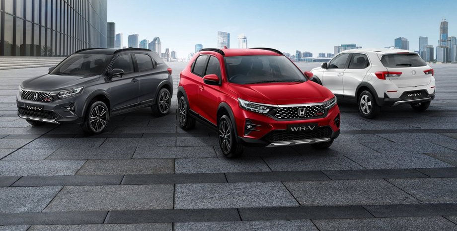 Кроссовер Honda WR-V, Honda WR-V, новая Honda WR-V, компактный кроссовер Honda, Honda WR-V 2023