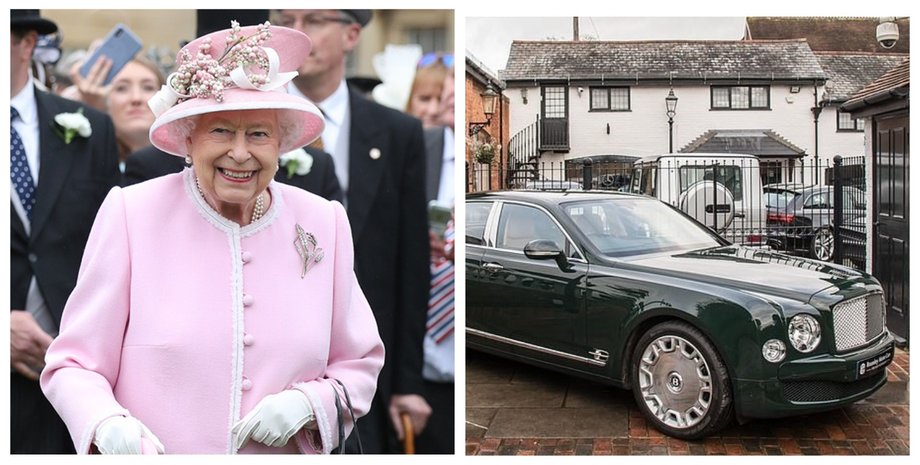 Bentley, королева, Елизавета II