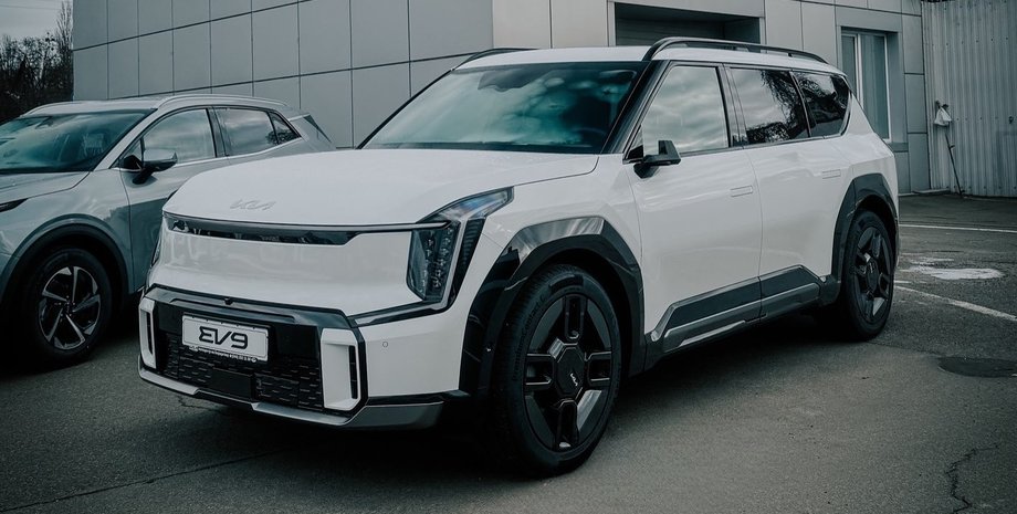 Kia EV9, новый Kia EV9, электромобиль Kia, электромобиль Kia, кроссовер Kia