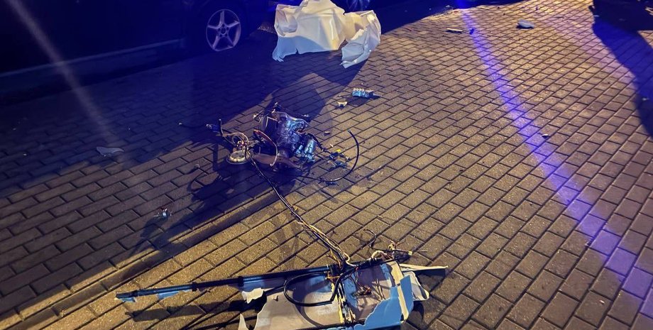 РЭБ сбила Бпла в Беларуси