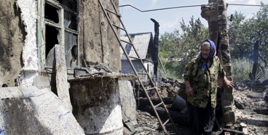 Обстрел Донецка / Фото: Reuters