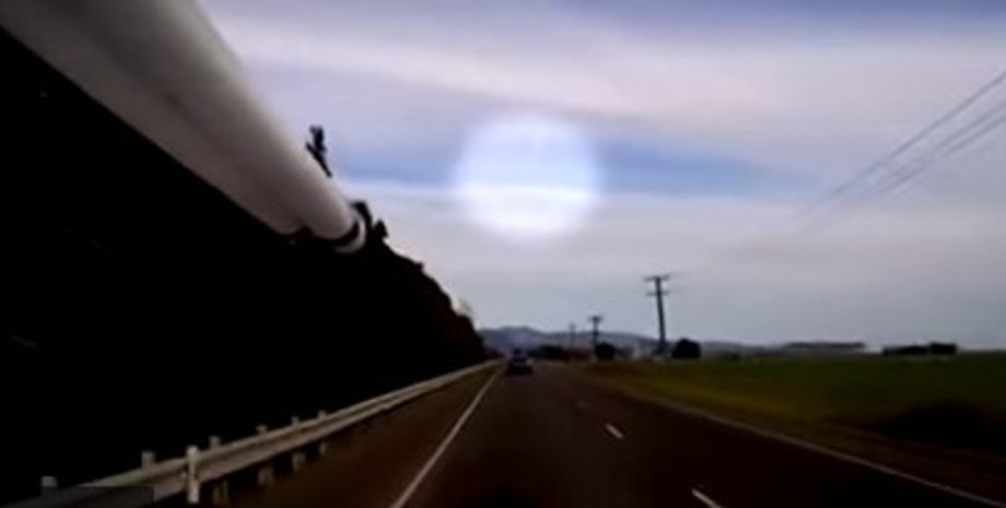 Метеор, метеорит, Новая Зеландия