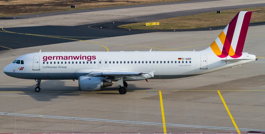 Самолет A-320 компании Germanwings / Фото: Planespotters.net