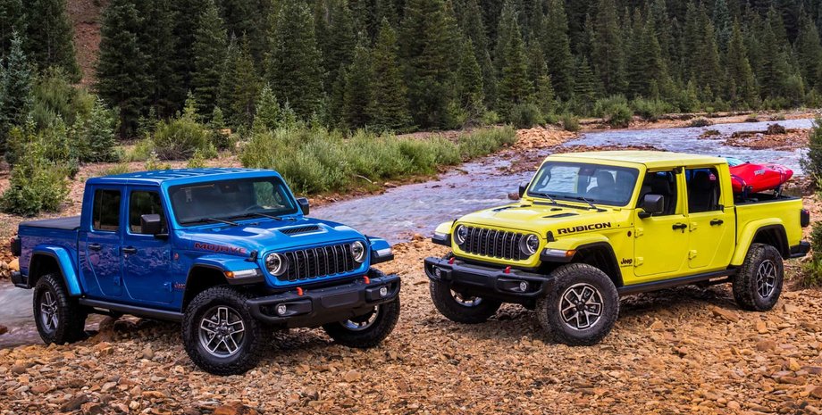 Jeep Gladiator 2024, Jeep Gladiator, новый Jeep Gladiator, пикап Jeep