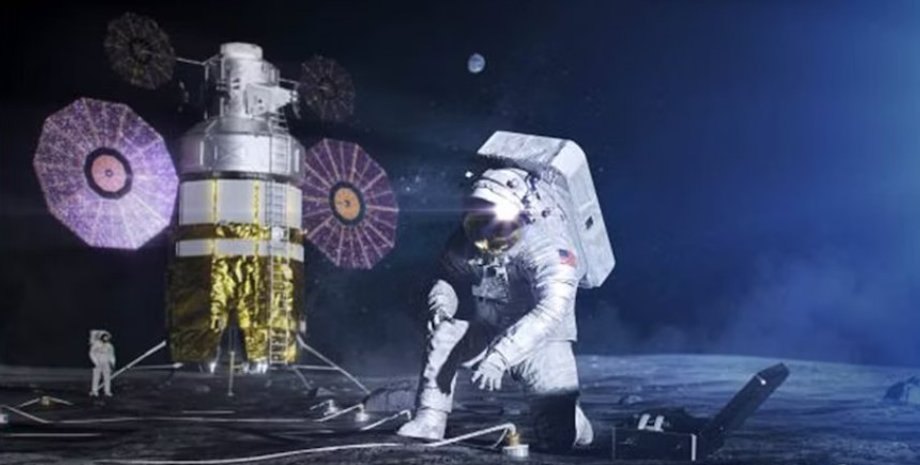 астронавти, Місяць